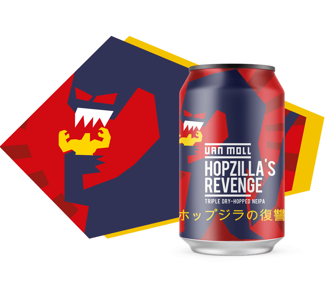 Hopzilla’s Revenge bierverpakking
