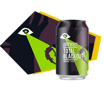 Total Blackout bierverpakking