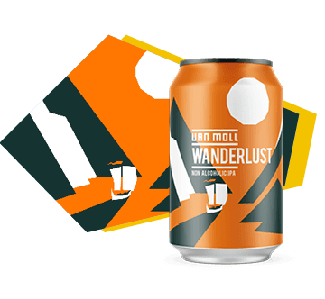 Wanderlust bierverpakking